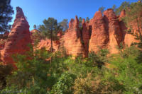 Ockerfelsen von Roussillon